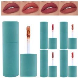 Lip Gloss Fish Velvet Mist Mud Glaze Surface Is Not Easy To Dip Cup Lipstick Waterproof Color Pencil Tint Peel Off