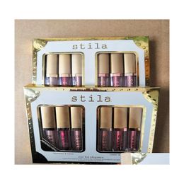 Lip Gloss The Beauty Of Fashion Makeup Nonstick Cup 6 Colour /Set Moisturising Lipstick Eye For Elegancc Cosmetic Drop Delivery Health Dhbox