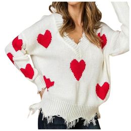 Women's Sweaters Women's Autumn&Spring Vintages Day Cute Santa Head Pattern Knit Long Sleeve Zip Womens Comfy Sweater Twenty One