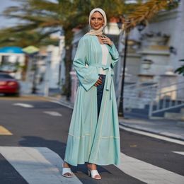 Ethnic Clothing Autumn Muslim Women Kimono Abaya Dubai Saudi Robe Islamic Turkish Modest Outfits Cardigan Causal Hijab Dress Kaftan