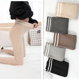 Women's Leggings Women Qiu Dong Yoga Pants With Velvet Wear High Waist Trample Feet Outside An Apricot Carry Buttock LeggingsWomen's