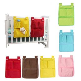 Bedding Sets 45 35cm Cartoon Rooms Nursery Hanging Storage Bag Diaper Pocket For Born Crib Set Baby Cot Bed Organizer Toy