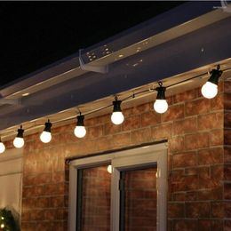 Strings G50 LED Globe Bulb String Lights 5M 10M Outdoor Waterproof Commercial Grade Garland For Garden Patio Wedding Christmas