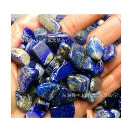 Arts And Crafts Fishbowl Decorate Natural Stones Fleshy Irregar Rough Lapis Lazi Miniature Rockery Water Tank Ornaments Arrival 2 2S Dheco