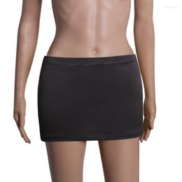 Skirts Women Lady Sexy Mini Skirt Temptation Slim Tight Stretchy Ultra Short Stylish