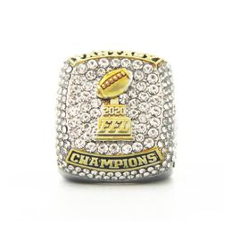 Three Stone Rings the Est Fantasy Football Championship Ring Fan Gift Wholesale Drop Us Size 11 Delivery Jewelry Dhihh