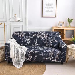 Chair Covers Imitation Linen Printed Corner Sofa For Pets Elastic Living Room Slipcovers Stretch Polyester Loveseat Couch Cover