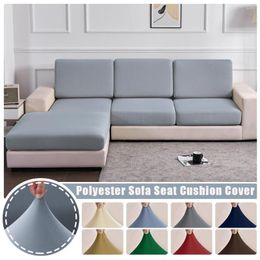 Chair Covers Elastic Sofa Seat Cushion Cover Polyester Washable Removable Furniture Protector Corner Armchair Case