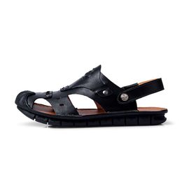 Sandals Comfort Shoe De Sandal Summer Sandalias Outdoor Sandalia Mens Sandales Male Walking Breathable Footwear Piel On In Gladiator S