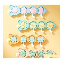 Baking Moulds Mods With Lid Pear Paste Lollipop Mould Home Homemade Sile Diy Material Cheese Stick Caterpillar Drop Delivery Garden K Ottgc