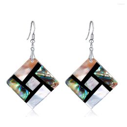 Dangle Earrings Ajojewel Natural Abalone Shell Drop For Women Ladies Fashion Jewelry Ocean Statement Earing Wholesale Fine Gift Items