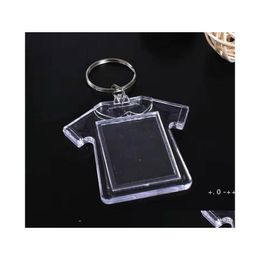 Frames And Mouldings Clear Acrylic Plastic Blank Keyrings Insert Passport P O Frame Keychain Picture Party Gift Rre11676 Drop Delive Ot7Fo