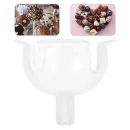 Herramientas de hornear soporte de caramelo de chocolate Bouquetbase Wrappers Tuffle Flowaging Cups Soporte de portavasos transparentes Muffins