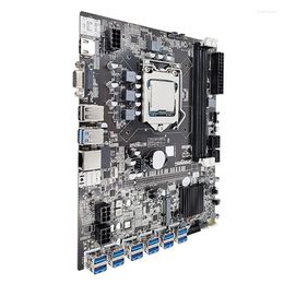 Motherboards B75 ETH Mining Motherboard G550 CPU Switch Cable SATA Thermal Pad LGA1155 12 PCIE To USB DDR3