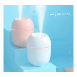 Essential Oils Diffusers Wireless Air Humidifier Usb Portable Aroma Diffuser 700Mah Battery Rechargeable Humidifiers 220Ml Rrb14522 Otikf