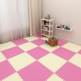 Carpets Top Sale 10pc 30 30cm Living Room Bedroom Children Kids Soft Carpet Magic Patchwork Jigsaw Splice Heads Climbing Baby Mat E11285