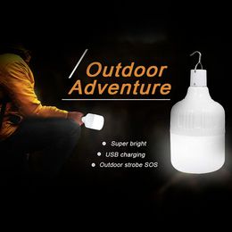 Portable Emergency Lights LED Lantern Mobile Tent Lampwith Hook for Camping Fishing Patio Porch Garden Lighting