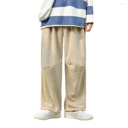 Men's Pants Super Soft Stylish Relaxed Fit Corduroy Male Men Wide Leg For Sports