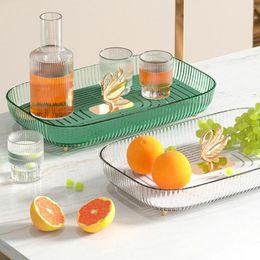 Plates Useful Fruit Dish Removable Multipurpose Swan Design Electroplating Process Tray Kitchen Supplies