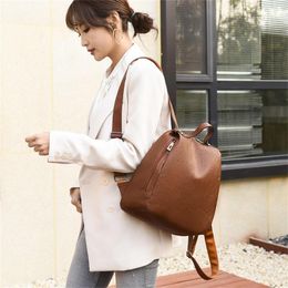 Backpack Anti Theft Women Backpacks Fashion Multifunctional Travel Waterproof Large Capacity Bag Schoolbag 2023