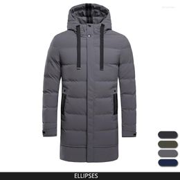 Men's Jackets Long Down Jacket Men Top Quality Thick Winter Warm Parka Waterproof Duck Mens Outdoor Coat