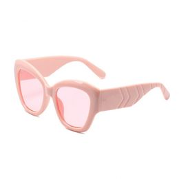 cat eye sunglasses designer man glasses Fashion Womens Brand designer glasses 8080 Full Frame UV400 Lens Summer Style Big Square Leisure wild style Come With Case