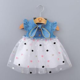Girl Dresses Baby Girls Summer Dress Princess Party Tulle Toddler Infant Clothing Born Birthday Tutu 0-2Y Vestidos