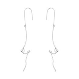 Dangle Earrings & Chandelier Original Simple Breast Curve Hook For Women 2023 Alloy Lady Outline Long Girls Gift HerDangle
