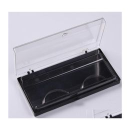 False Eyelashes Eyelash Box 3D Mink Case Eye Lash Packaging With Plastic Tray 10 Sets Drop Delivery Health Beauty Makeup Eyes Dht9D