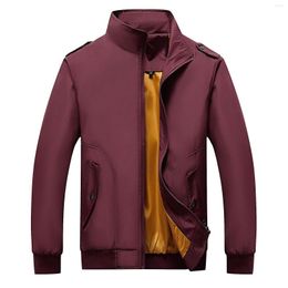 Men's Jackets Men's Work Coats And Mens Autumn Winter Fashion Casual Pocket Jacket Thick Coat Top Rain