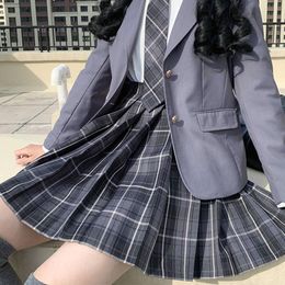 Saias da cintura alta manta lolita A-line feminino harajuku kawaii mini garotas japonesas saia uniformskirts