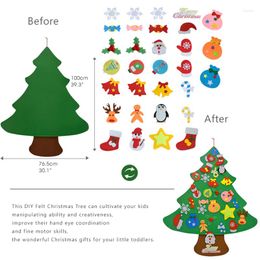 Christmas Decorations Gifts DIY Felt Tree For Kids Toys