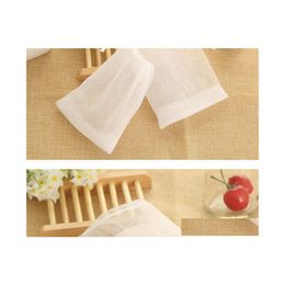 Bath Brushes Sponges Scrubbers Soap Blister Bubble Net Mesh Face Wash Froth Nets Bag Manual Bathroom Accessories Drop Delivery Ho Dht8B