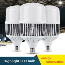 Super Bright High Power Led Globe Bulb E27 E40 50W 100W 200W 220V Energy Saving Ball Lamp Home Factory Floor Workshop Lighting