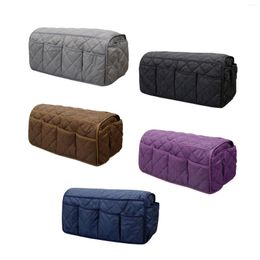 Storage Bags Durable Sofa Armrest Organiser Bedside Pouch Holder Dustproof 14 Pockets Couch Caddy For Glasses Keys Bedroom Book Phone