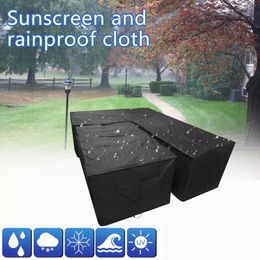 Chair Covers Car Furniture L-shaped Waterproof Sofa Cover Outdoor Left Black Tools & Home Improvement 92 Inch Couch