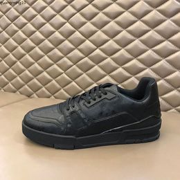 High-quality Men hot-selling fashion catwalk casual shoes soft leather sneakers thick-soled flat-soled comfortable shoes EUR38-45 MKJKKL254155
