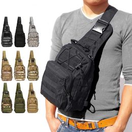 Bags Outdoor Sports Military Chest Bag Climbing Trekking Backpack Sling Shoulder Tactical Hiking Camping Hunting Fishing Daypack