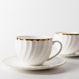 Cups Saucers & Northern Europe Bone China Phnom Penh Cappuccino Coffee Cup Concise Ceramics English Style Afternoon Tea