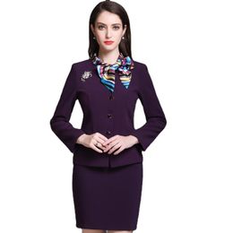 Two Piece Dress Explosion-Style Self-Cultivation Professional Suit Female White-Collar Wholesale Women'S SuitsTwo