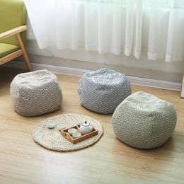 Chair Covers Couches For Living Room Cushion Futon Household Thickened Dismantling And Washing Pier Simple Round Stool