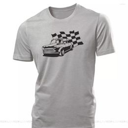Men's T Shirts Austin Mini T-Shirt Chequered Flag 1 Cooper S Classic Race Rally High Quality Tops Tee Shirt