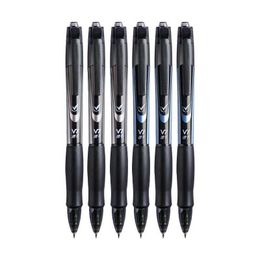 LATS Student Exam Press-type Gel Pen Quick-drying Smooth 0.5 Black Writing Tools School Office Supplies Gift Stationery