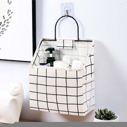 Storage Boxes Wall Hanging Bag Book Magazines Phone Holder Pouch Organiser With Hook Jewellery Home Office Container