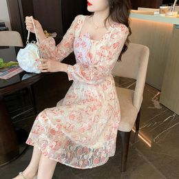 Casual Dresses Toast The Bride Married Female 2023 Autumn And Winter Can Wear At Ordinary Times Engagement Lace Dress