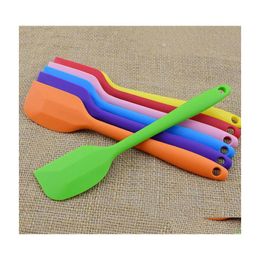 Cake Tools Sile Cream Butter Spata Vegetable Fruit Nonstick Scraper Kitchen Accessories Gadgets Supplies Cooking Drop Delivery Home Dheot