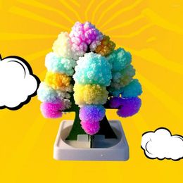 Christmas Decorations Attractive Bright-colored Enlightenment Cute Visual Effect Tree Blossom Paper Crafts Flowering Toy
