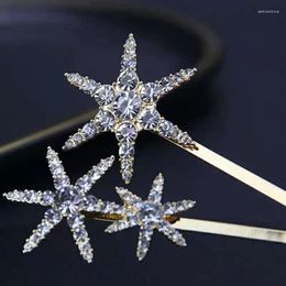 Hair Jewelry 2pcs/set Fashion Clip For Women Girl 2023 Korean Star Rhinestone Hairpin Accessories Wholesale