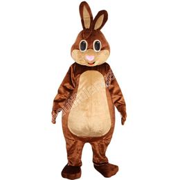 Christmas Plush Rabbit Mascot Costume Cartoon Character Outfit Suit Halloween Adults Size Birthday Party Outdoor Outfit Charitable