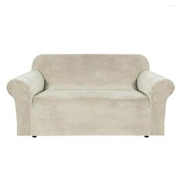 Chair Covers Sofa Cover Dustproof Non-shrink Polyester Stretch Removable 3 Seat Protector Home Decor Textile